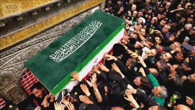 イランでハメネイ師の国葬終了 2日連続の攻撃応酬で米国との協議再開は不透明