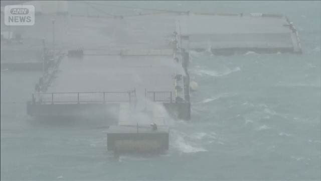 台風9号 沖縄は大雨・暴風に警戒 九州は今年一番の危険な暑さ