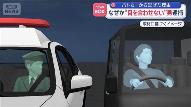 なぜか“目を合わせない”男逮捕 パトカーから逃げた理由は 福岡市