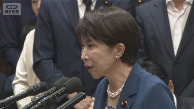 高市総理「骨太ショック」を否定 「ひとつの文書の原案が原因だと思っていない」