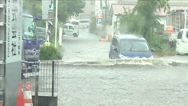 関東で“今年一番”の激しい雨 北海道では“今年初”の猛暑日