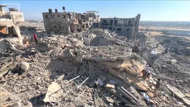 イスラエル軍がガザ空爆 停戦発効以降の死者1100人超え