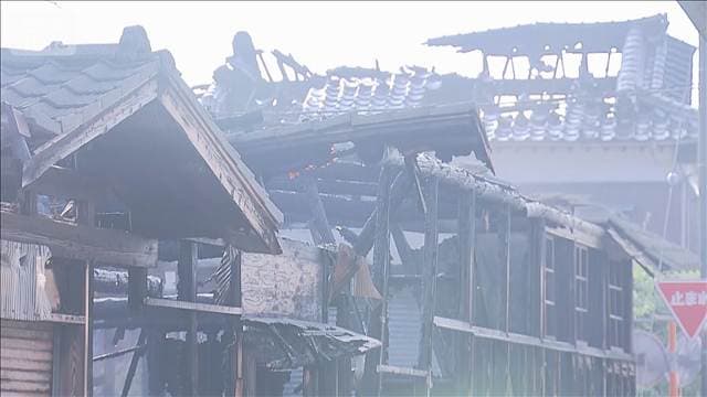 老舗酒蔵で火災 周辺の住宅も延焼 新潟市