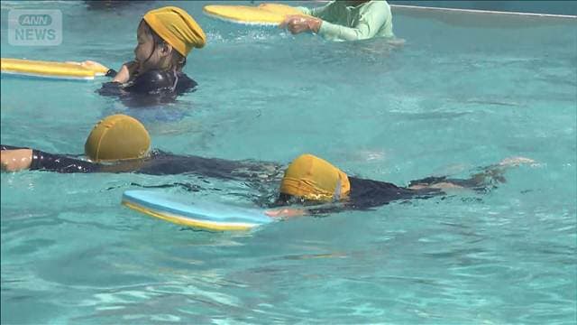 公立中学校の2割が水泳授業実施せず うち6割が「暑さ」理由に 小学校は99%実施