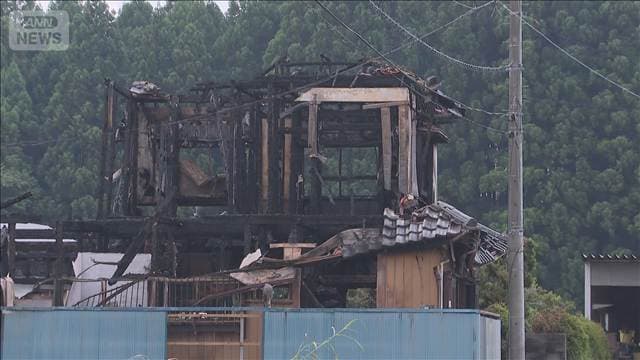 千葉・八街市で住宅全焼 年齢と性別不明の4人遺体