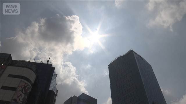 関東で今年初「酷暑日」か 暑さと天気の急変に注意