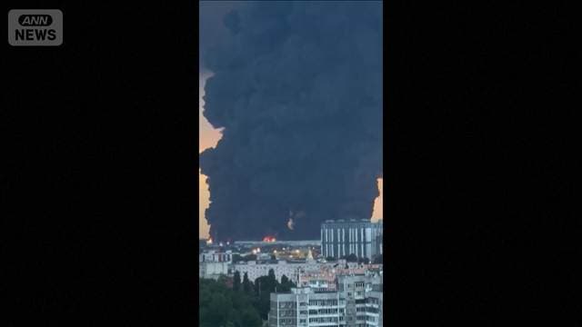 ロシア大手通販の倉庫に再び攻撃 ゼレンスキー氏は「ドローン部品供給」と主張