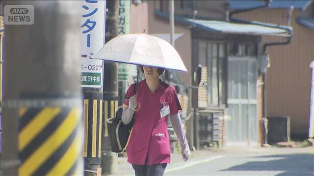 【速報】40℃以上の酷暑日 全国で6地点 今年最多 静岡・佐久間で41.1℃を観測