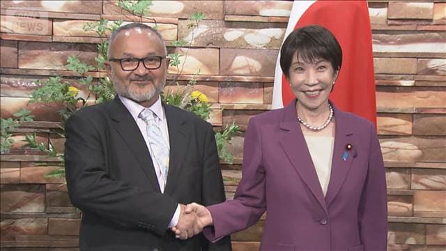 日・ソロモン諸島首脳会談 中国念頭に結束の重要性確認