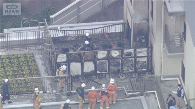 マンションのバルコニーで火事 ソーラーパネルから充電中に発火 東京・品川区