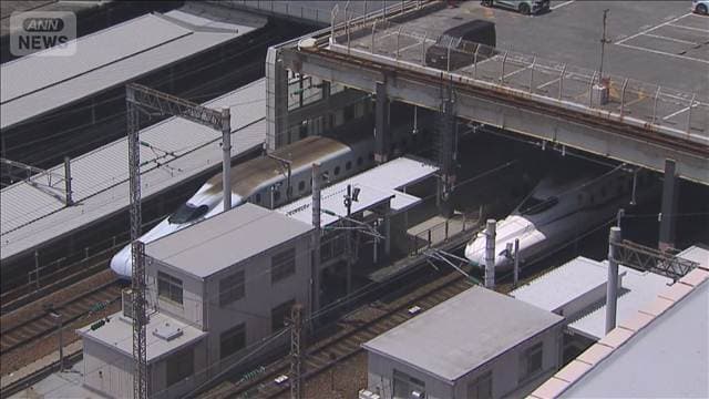 広島駅で山陽新幹線「客と接触」 男性が柵を乗り越え飛び込みか 一時運転見合わせ