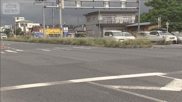 “酒気帯び運転”で男逮捕 軽自動車に衝突 女性けが 群馬・桐生市