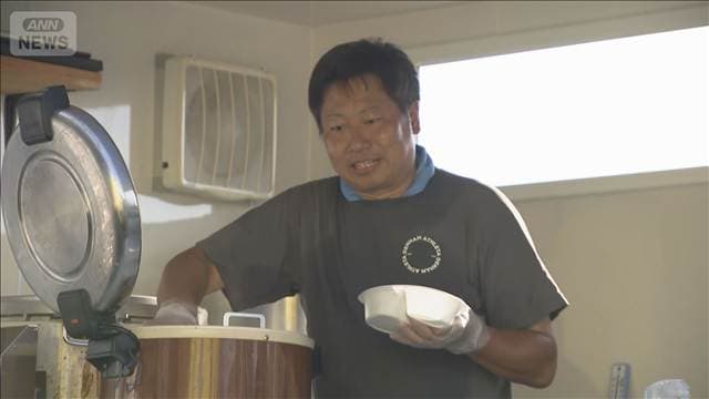 能登半島地震で被災した男性 熊本の避難所に恩返しのキッチンカー
