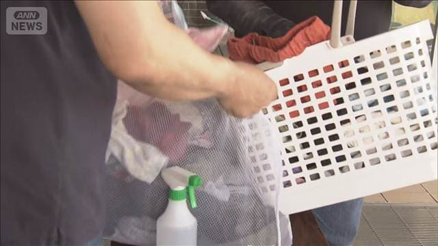 熊本地震 断水続く被災地で洗濯支援始まる 被災地クリーニング店が協力