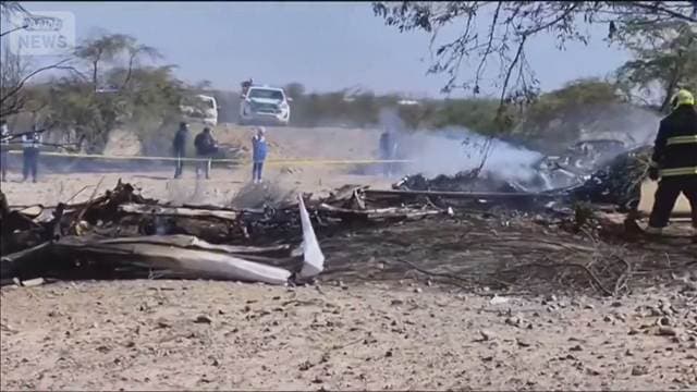ペルー 世界遺産「ナスカの地上絵」 遊覧の小型機が墜落 13人死亡