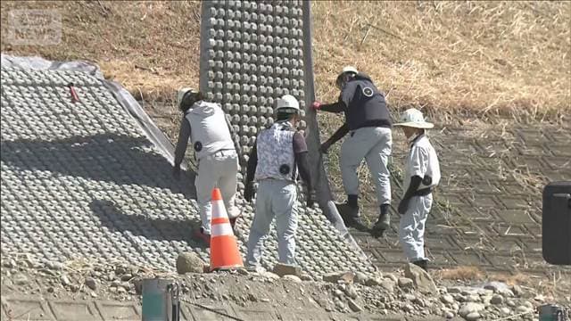 熊本地震 44カ所で被害 球磨川堤防 台風近づくなか復旧進む