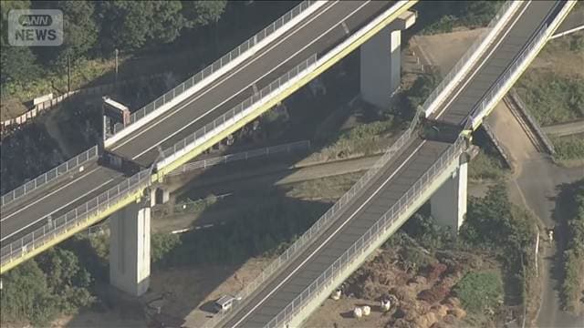 南九州道復旧へ 検討委が初会合 熊本地震で橋げたずれ約1.5m段差