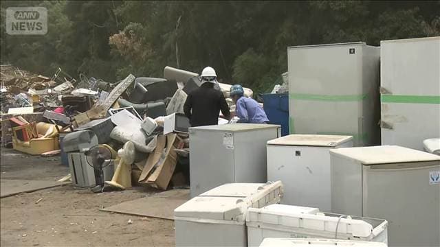 熊本地震 災害ゴミ搬入に長蛇の列「高齢者多く若い人がいれば助かる」