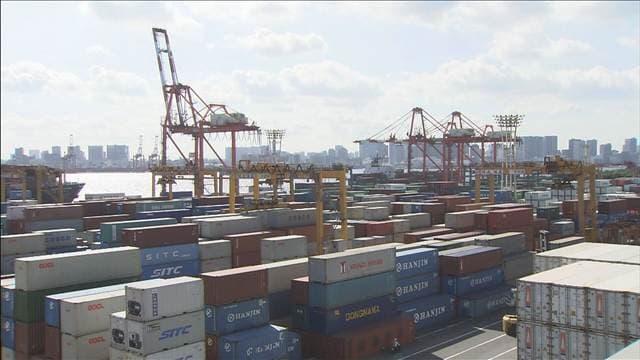 上半期の経常収支 過去最大 17兆円余りの黒字に 半導体・自動車輸出が増加
