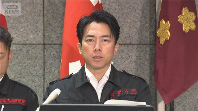 小泉防衛大臣「強く非難」 北朝鮮が弾道ミサイル発射