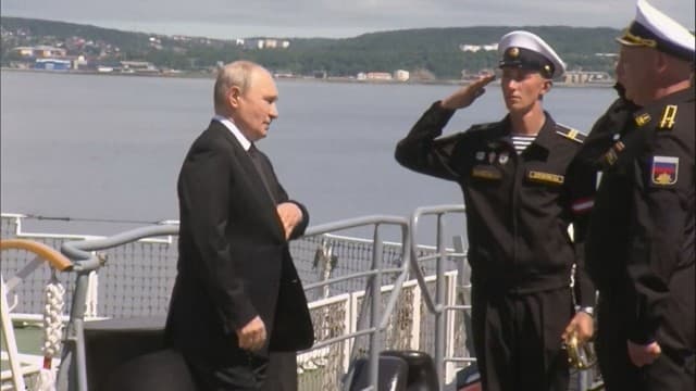 北方領土“解決済み”との姿勢明言 プーチン大統領が訪問したサハリンで