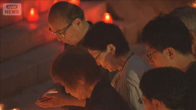 日航機墜落墜落から41年 雨の中の慰霊登山 犠牲となった家族や友人への思い