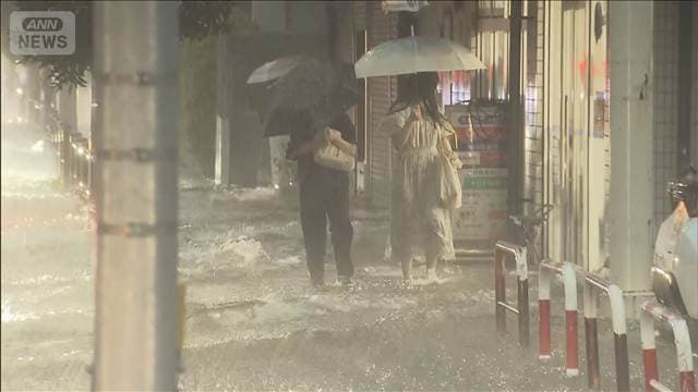 千葉豪雨で5人死亡 心肺停止1人 行方不明者1人