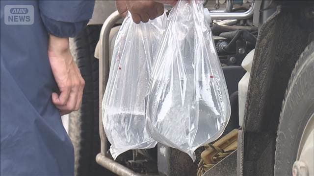 豪雨で断水した地域に給水車 復旧めど立たず「トイレとお風呂困る」