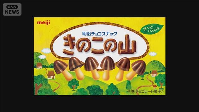 明治 「きのこの山」や「たけのこの里」値上げ 11月出荷分から