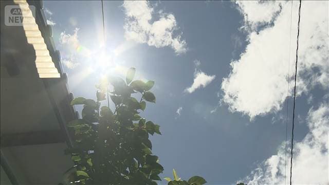 西日本で危険な暑さ続く 午後は全国的に雷雨の恐れ