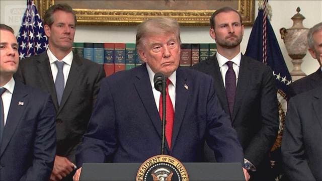 イランに「容赦ない制裁」「支援国も代償」トランプ氏