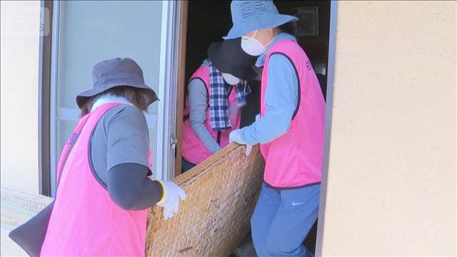 災害ボランティアの活動開始 被害住宅の復旧へ 千葉
