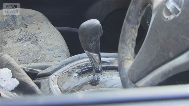 千葉豪雨 一時3000台の放置車両 住宅街には手つかずの車両が