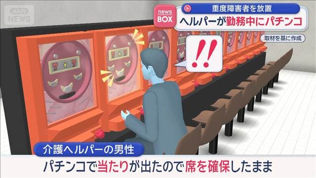 重度障害者を放置 ヘルパーが訪問介護中に抜け出しパチンコ 京都市