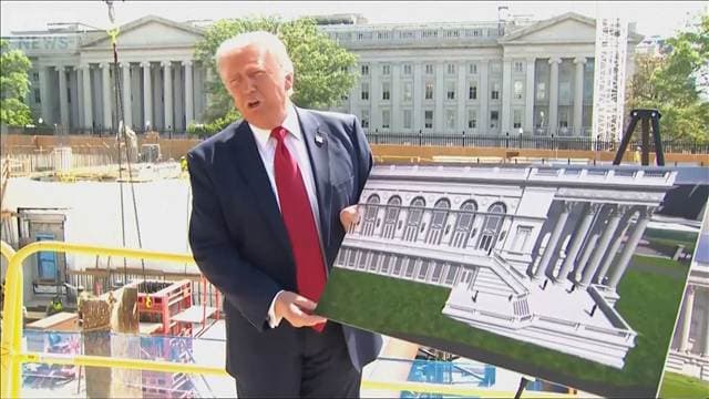 トランプ氏肝いりのボールルーム建設 連邦最高裁が暫定的に工事継続を容認