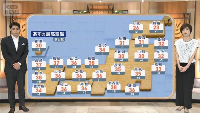 【全国の天気】台風18号 今夜…沖縄に最接近 あすも酷暑日迫る 厳しい暑さ持続
