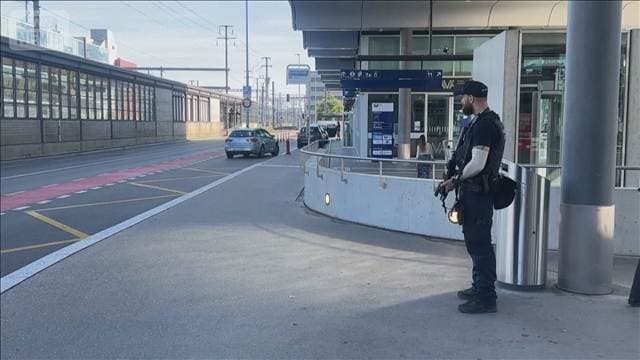 スイスのイベント会場付近で銃撃 1人死亡5人けが 容疑者逃走中 30キロ圏で捜索