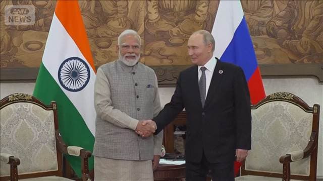 「戦争終結を」インド首相がプーチン氏に平和説く 「戦争の日々は人類を後退させる」