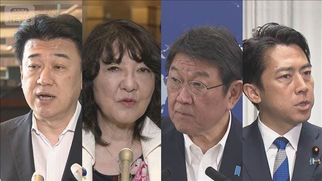 内閣改造“政権の骨格”維持へ 茂木外務大臣と小泉防衛大臣の留任も有力