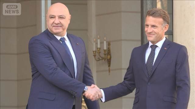 レバノンがフランスに支援要請 両国の大統領が会談 国連部隊撤退見据え支援協議