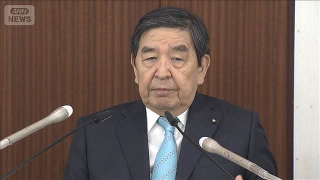 大雨災害 車の危険性を注意喚起 民放連会長が説明