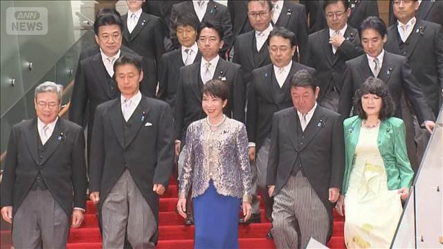 ANN世論調査 改造内閣支持率58.3%で上昇 “不記載議員”入閣は問題56%
