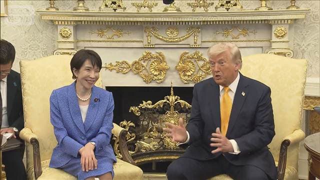 高市総理 今夜アメリカへ トランプ大統領と会談予定