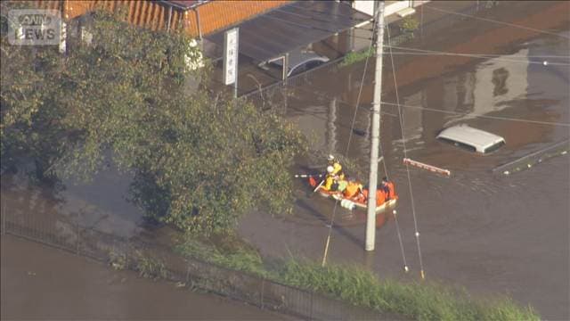 台風25号 千葉・神奈川で2人死亡 4人不明 千葉の一部に緊急安全確保
