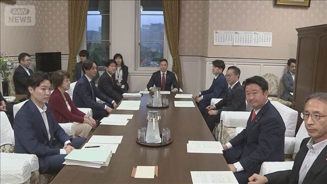 定数削減 10月末に結論へ「努力」で合意 与野党が合意
