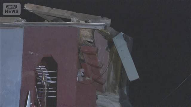 突風か 屋根のトタン飛ぶ 当時竜巻注意の防災速報 青森・五所川原市