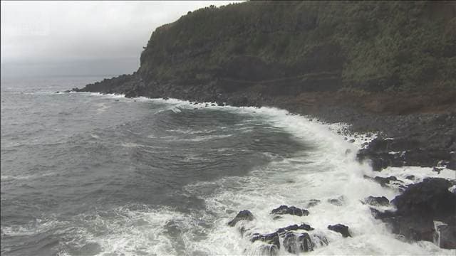 台風26号近づく東京・八丈島 関東に最接近へ「不安になる」