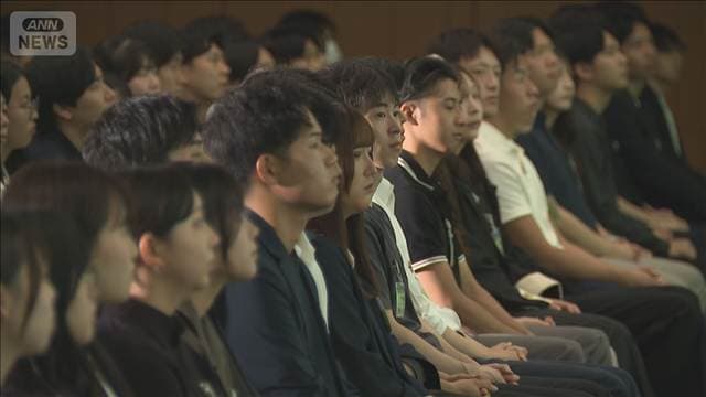 来春入社の内定式 各企業で開催 内定率8割超で“売り手市場”続く