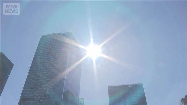 関東は久々の青空と真夏日 新たな台風27号が北上へ