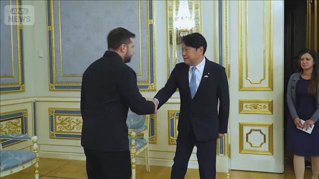 ロ軍ドローンの危険「日本も把握を」 ゼレンスキー大統領 小野寺元防衛大臣と会談